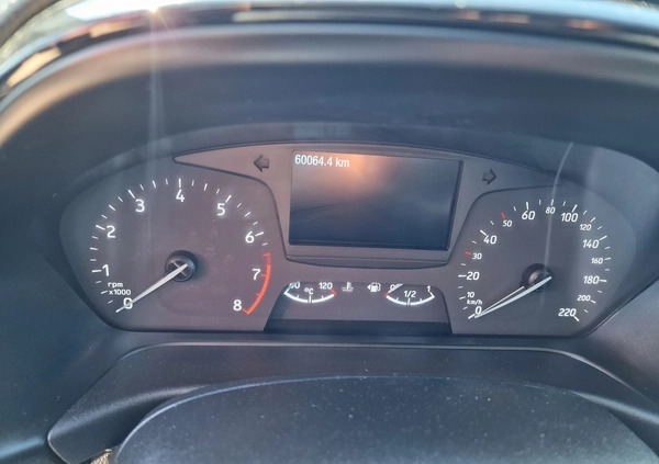 Ford Fiesta cena 39900 przebieg: 60064, rok produkcji 2019 z Świdwin małe 172